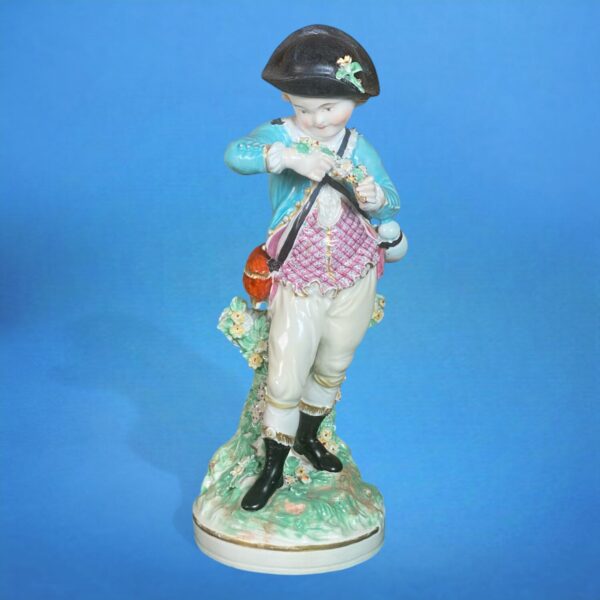 C18th Chelsea Derby Large Figure of 'Spring'