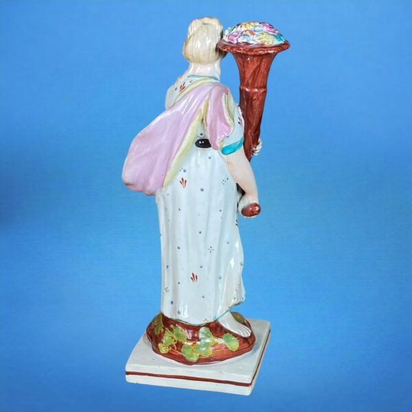 Staffordshire Pottery Figure of  'PLENTY' - Image 6