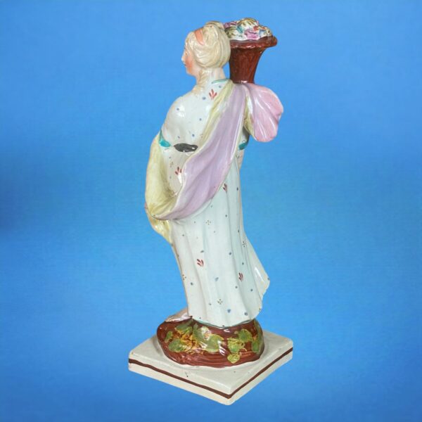 Staffordshire Pottery Figure of  'PLENTY' - Image 3