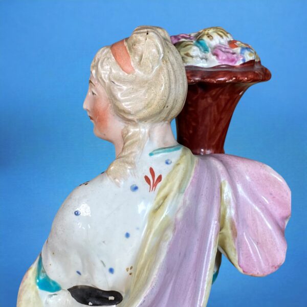 Staffordshire Pottery Figure of  'PLENTY' - Image 7