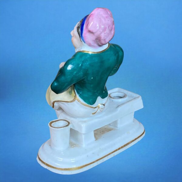 (Clearance) Staffordshire Porcelain Figure of a Cobbler. - Image 3