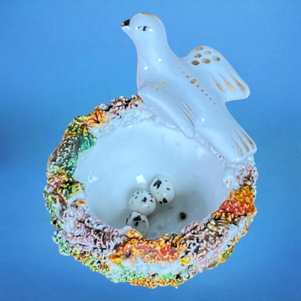 (Clearance) Staffordshire Miniature Bird & Nest. - Image 6