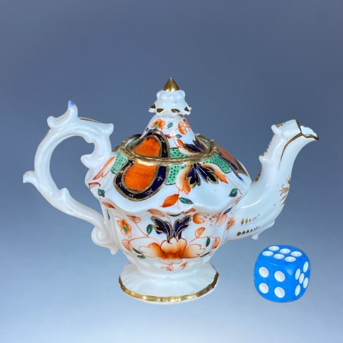 C19th English Porcelain Toy/Miniature Tea Service, circa 1835