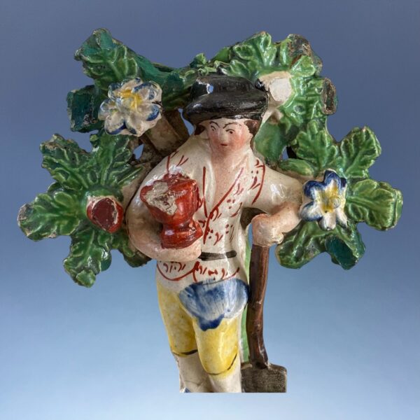 (Clearance) TWO Staffordshire Figures of Gardeners (af) - Image 2