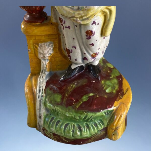 (Clearance) TWO Staffordshire Figures of Gardeners (af) - Image 5