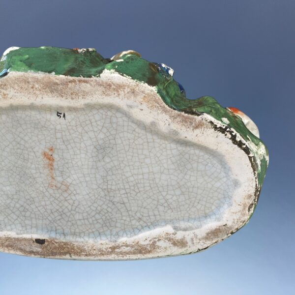 (Clearance) Early Staffordshire Spill Vase With Sheep. - Image 8