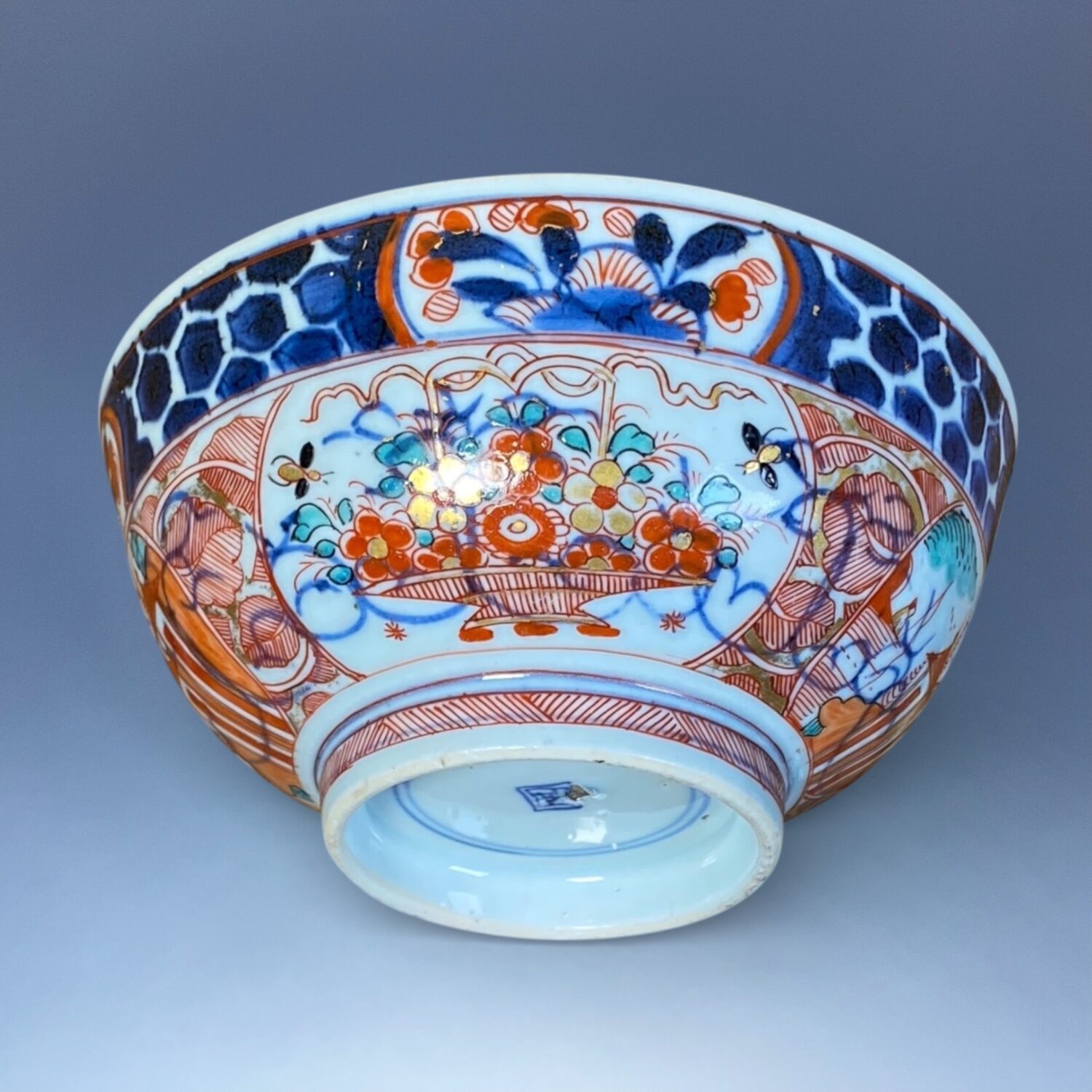 C18th Chinese Export Porcelain ‘Amsterdams Bont' Bowl