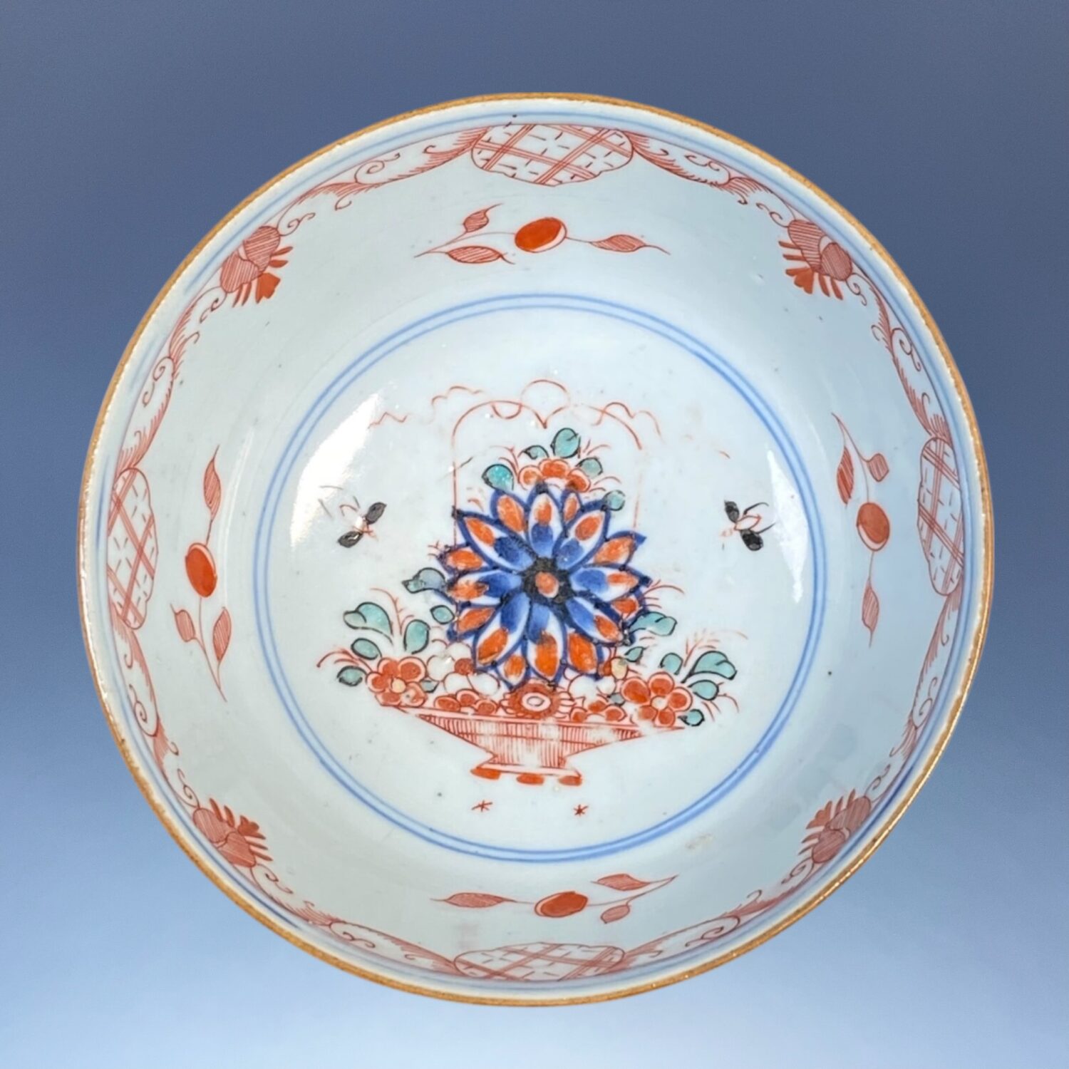 C18th Chinese Export Porcelain ‘Amsterdams Bont' Bowl - Image 4