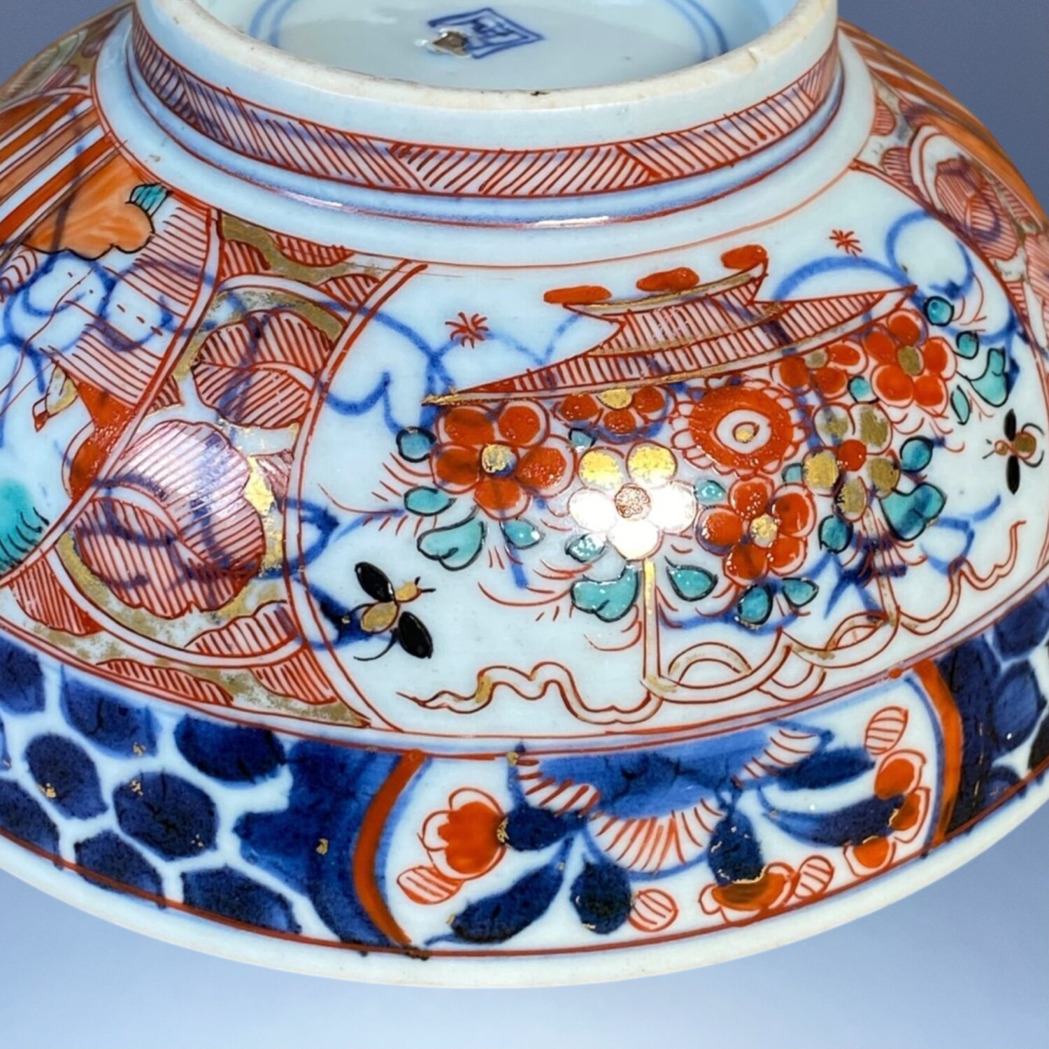 C18th Chinese Export Porcelain ‘Amsterdams Bont' Bowl - Image 5