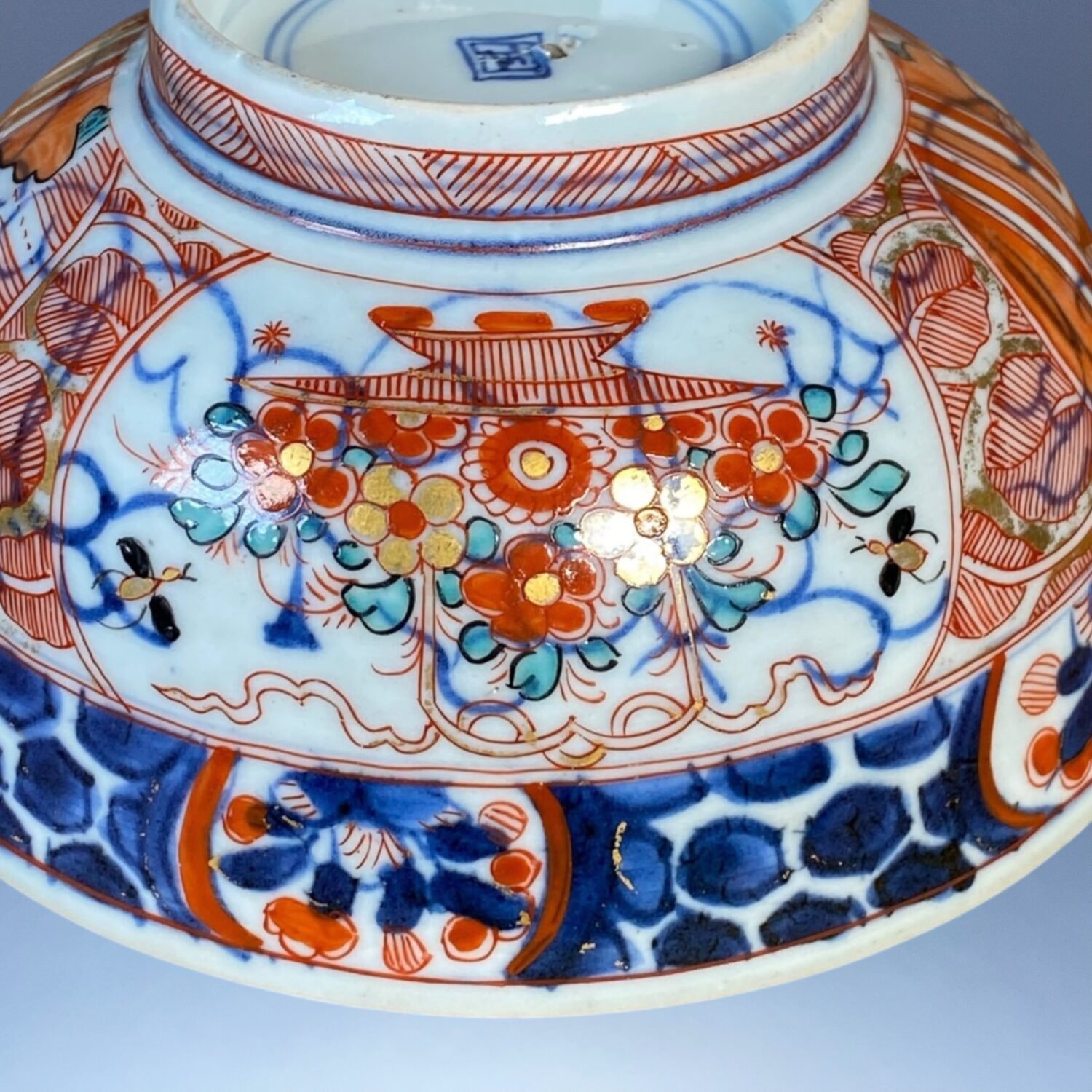 C18th Chinese Export Porcelain ‘Amsterdams Bont' Bowl - Image 7