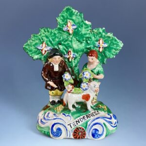 (Clearance) Late Staffordshire ‘Tenderness’ Figure Group.