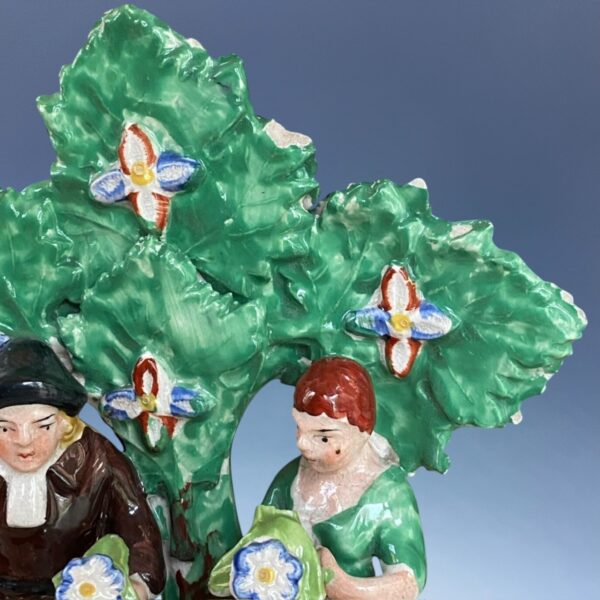 (Clearance) Late Staffordshire ‘Tenderness’ Figure Group. - Image 6