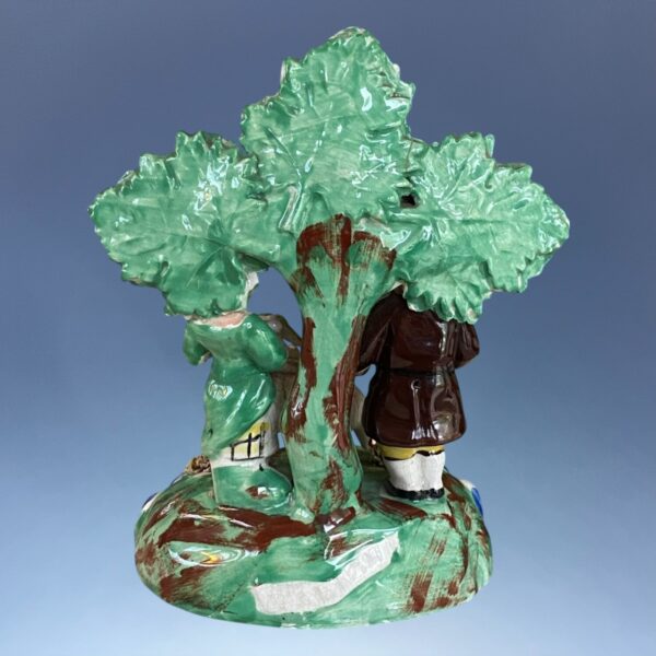 (Clearance) Late Staffordshire ‘Tenderness’ Figure Group. - Image 8