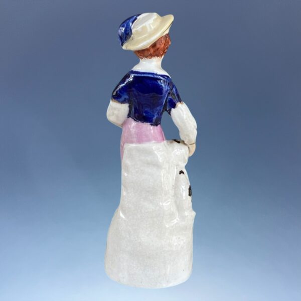 (Clearance) Staffordshire Figure of a Boy with Dog. - Image 4