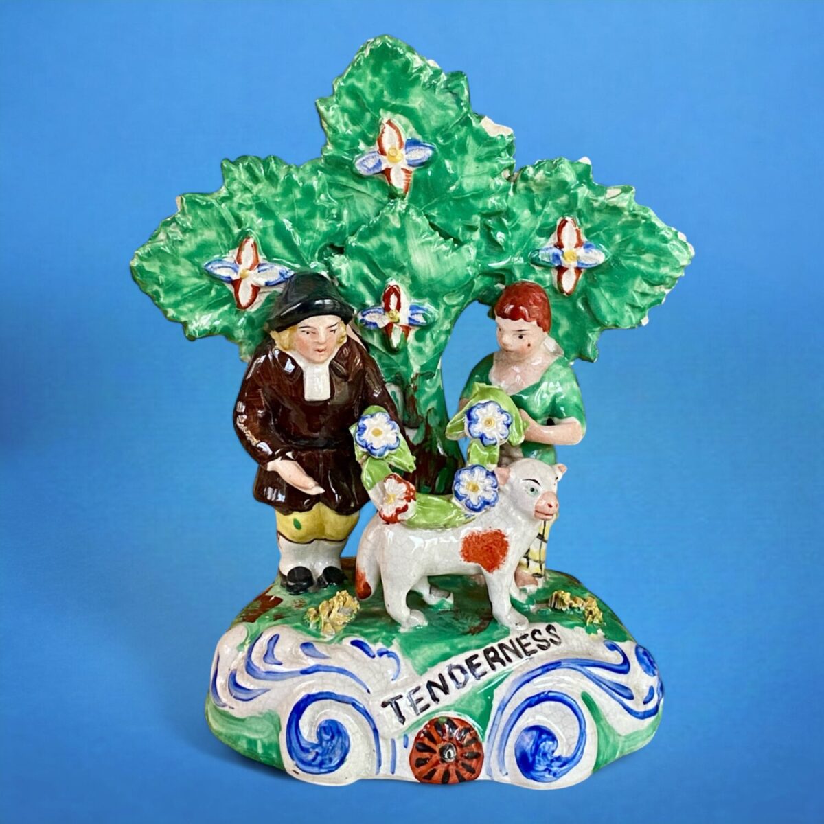 (Clearance) Late Staffordshire ‘Tenderness’ Figure Group.