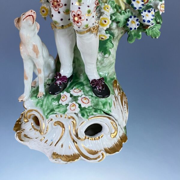 (Clearance) Pair of Derby ‘Dresden Shepherds’ for Restoration. - Image 6