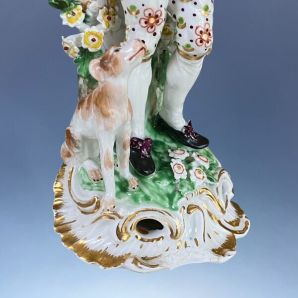 (Clearance) Pair of Derby ‘Dresden Shepherds’ for Restoration. - Image 5