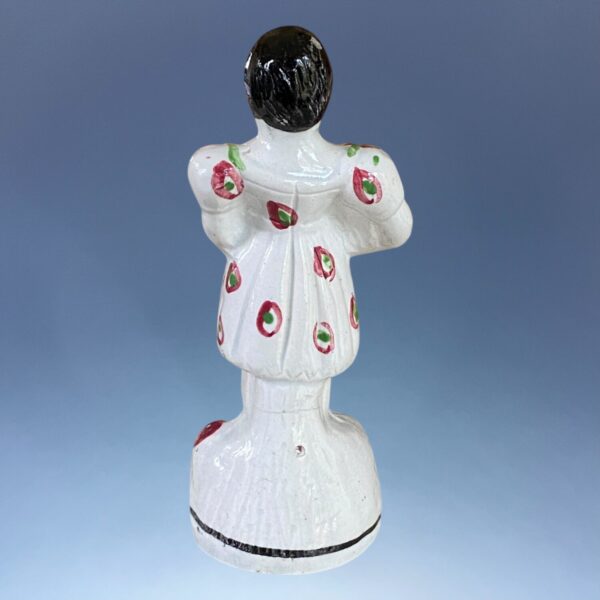 C19th Staffordshire Figure of a Girl (b) - Image 5