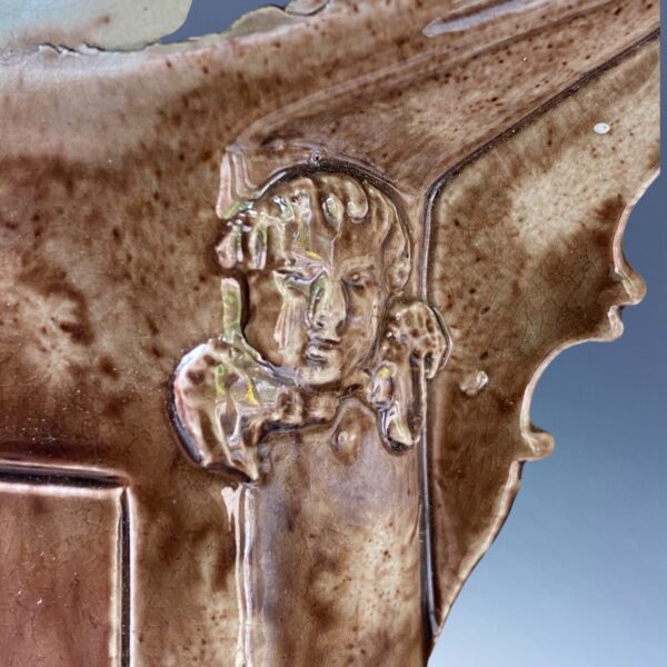 Early Staffordshire ‘Vicar & Moses’ Pulpit Group. R. Wood. - Image 7