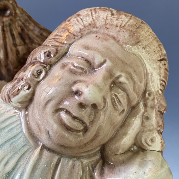 Early Staffordshire ‘Vicar & Moses’ Pulpit Group. R. Wood. - Image 13