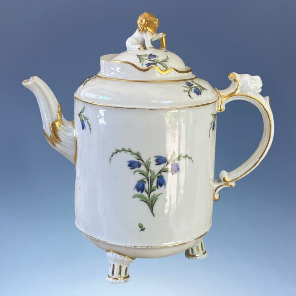 (Clearance) C18th Ludwigsburg Porcelain Teapot. - Image 2