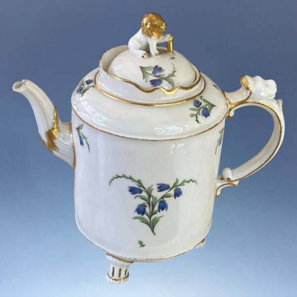 (Clearance) C18th Ludwigsburg Porcelain Teapot. - Image 3