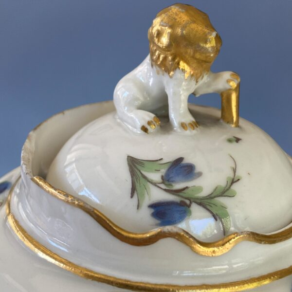 (Clearance) C18th Ludwigsburg Porcelain Teapot. - Image 4