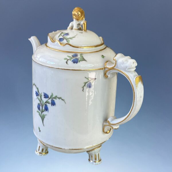 (Clearance) C18th Ludwigsburg Porcelain Teapot. - Image 5