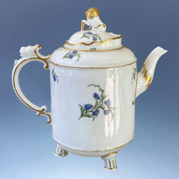 (Clearance) C18th Ludwigsburg Porcelain Teapot. - Image 7