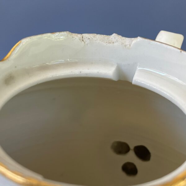 (Clearance) C18th Ludwigsburg Porcelain Teapot. - Image 9