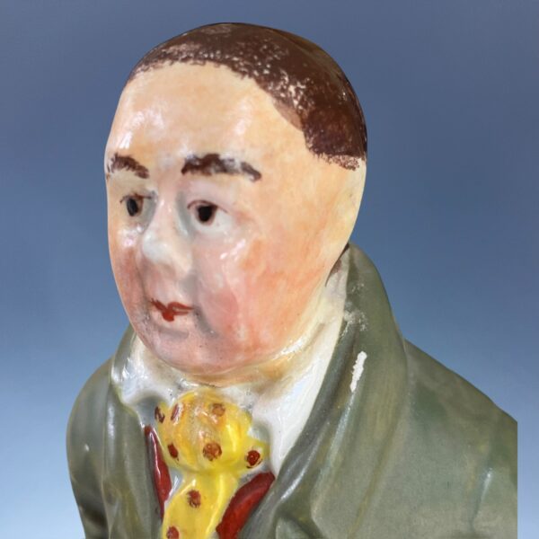 (Clearance)- Staffordshire Theatrical Figure of John Liston as Sam Swipes (af) - Image 3