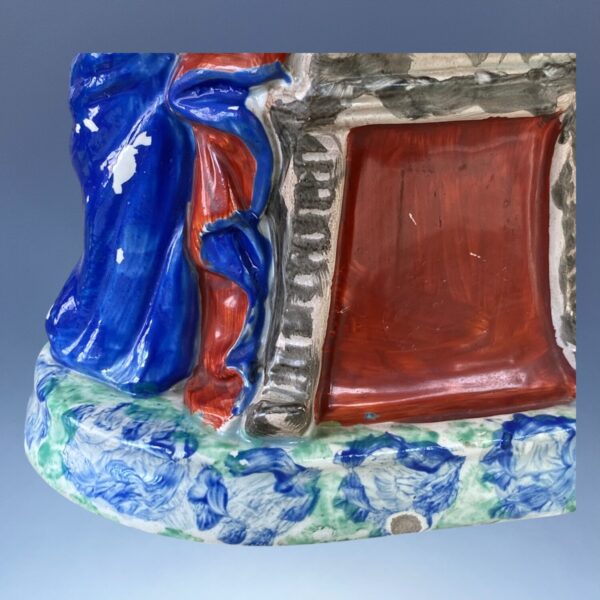 Early Staffordshire Figure - The Prudent Mother. - Image 7