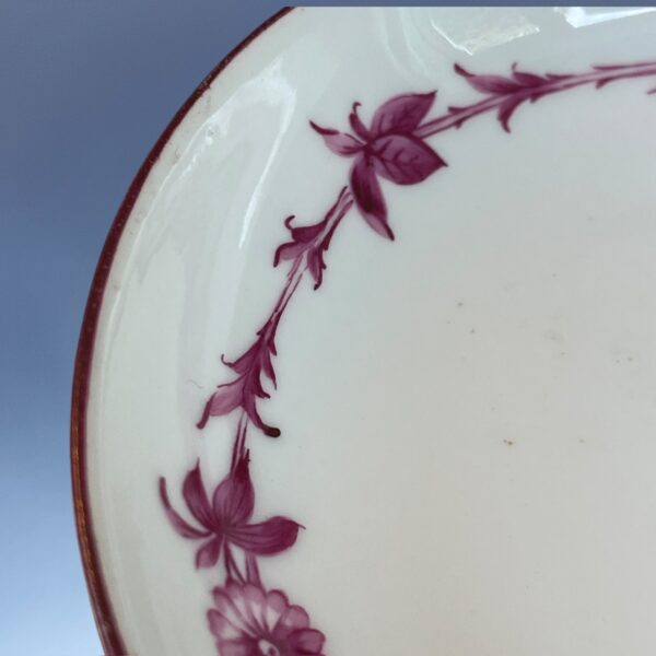 Meissen Porcelain Saucer - Marcolini Period. - Image 5