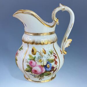 C19th Paris Porcelain - Large Milk Jug
