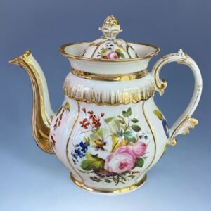 C19th Paris Porcelain - Large Teapot