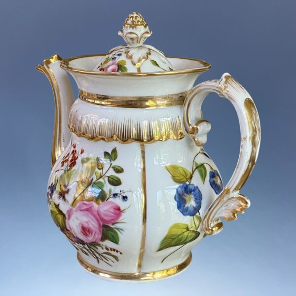 C19th Paris Porcelain - Large Teapot - Image 5