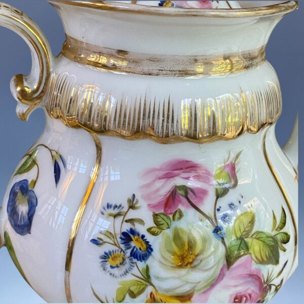 C19th Paris Porcelain - Large Teapot - Image 7