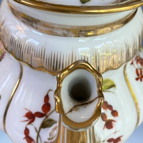 C19th Paris Porcelain - Large Teapot - Image 9