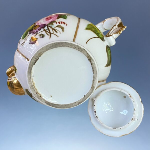 C19th Paris Porcelain - Large Teapot - Image 12