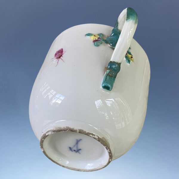 18th Century Meissen Coffee Cup & Saucer - Cockerel & Hen - Image 7