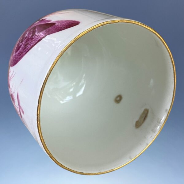 18th Century Meissen Coffee Cup & Saucer - Cockerel & Hen - Image 5