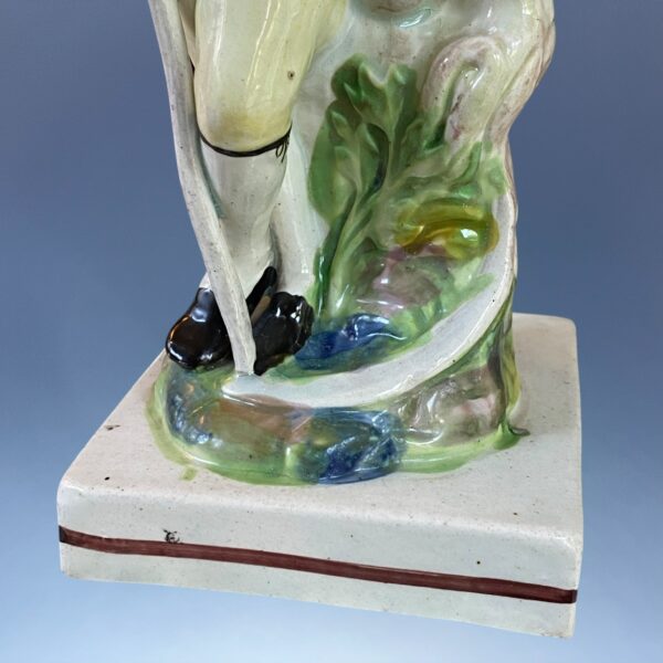 Staffordshire Pottery Figure - MOWER - Image 3
