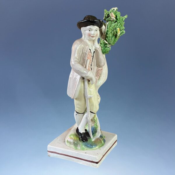 Staffordshire Pottery Figure - MOWER - Image 5