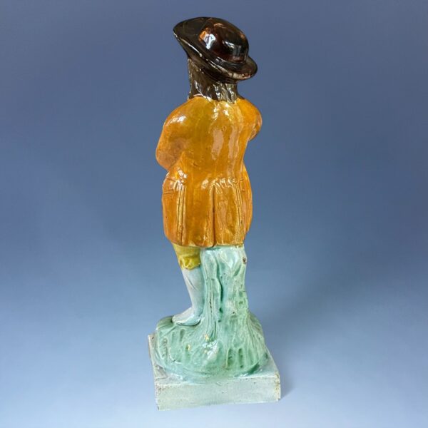 Early Prattware Figure - AUTUMN - Image 2