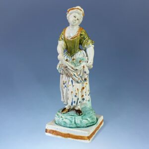 Early Prattware Figure of Iphigenia