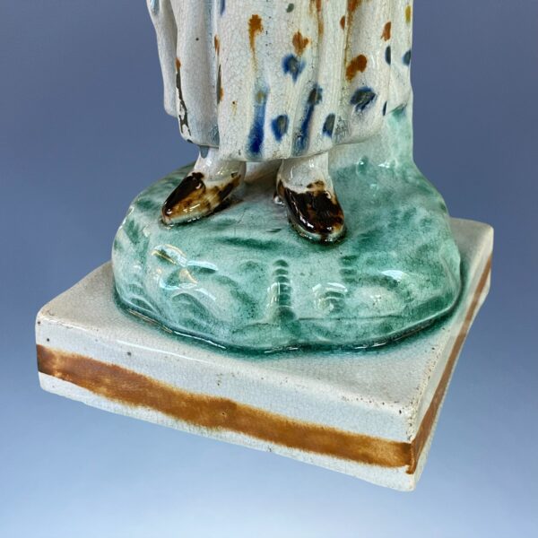 Early Prattware Figure of Iphigenia - Image 2