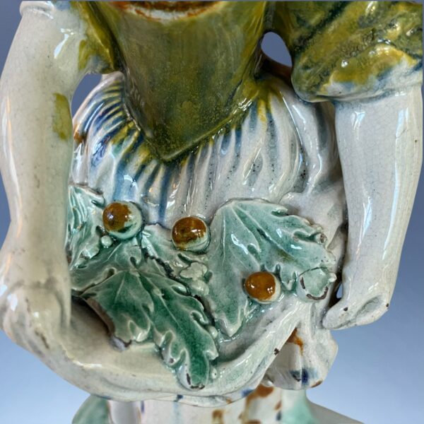 Early Prattware Figure of Iphigenia - Image 4