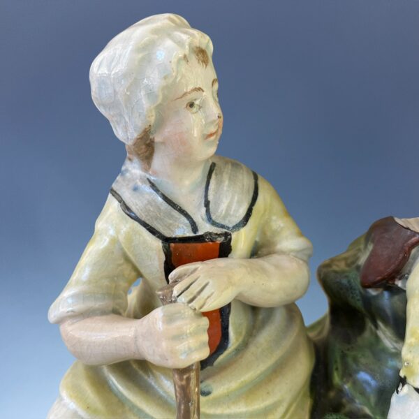Staffordshire Figure Group - Harvesters. - Image 4