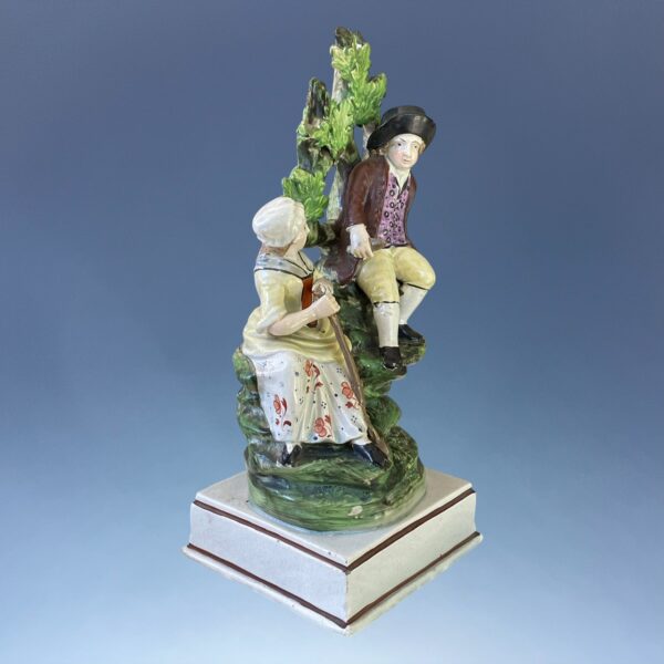 Staffordshire Figure Group - Harvesters. - Image 7