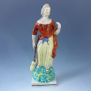 Staffordshire Pottery Figure - The Lost Piece Found